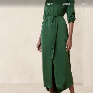 Banana Republic Tie Waist Shirtdress